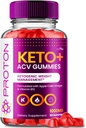 VIVE MD Proton Keto ACV Gummies Advanced Weight Management, Protein Keto ACV Gummies, Proton Keto Plus Gummies met Apple Cider Vinegar Supplement 1000mg, Proton Keto+ACV Gummies Reviews (1 Pack)