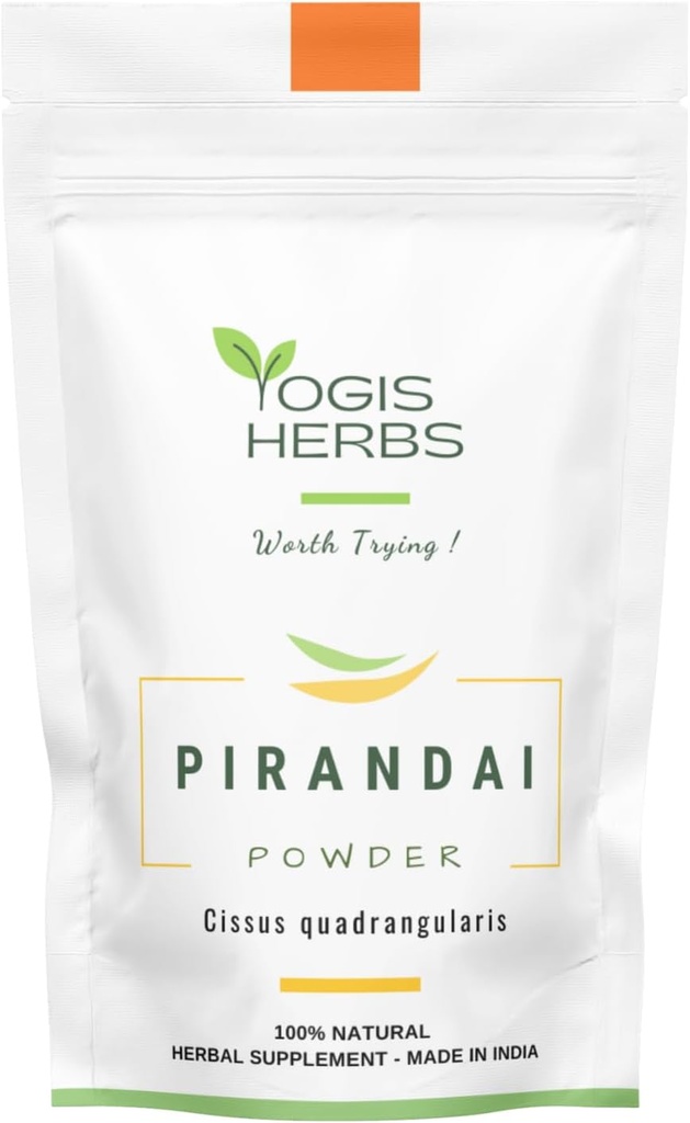 YOGIS HERBS Pirandai Powder (Cissus quadrangularis)