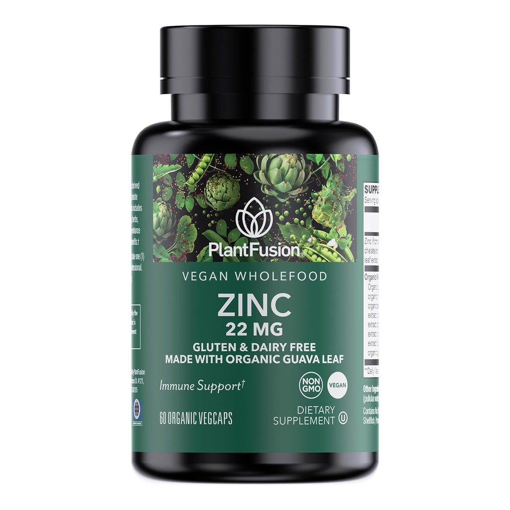 PlantFusion Vegan Zink Supplementen 22 mg 