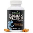 GroenIVe Kurkuma Curcumine met BioPerine 90 Capsules met Curcumine 46X Hogere Absorptie