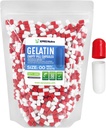 XPRS Nutra Formaat 00 Lege capsules - 1000 Telle Lege Gelatine Capsules - DIY Capsule Filling - Vulbare Pill Gel Caps voor Do-It-Yourself Supplements (Rode/Wit)