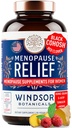 Menopauze supplementen voor vrouwen - 5-HTP, Dong Quai, Black Cohosh voor Menopauze Hot Flashes, Night Sweats Relief Support - Womens Pre Meno Premenopauzale Perimenopause Supplement - 90 Caps