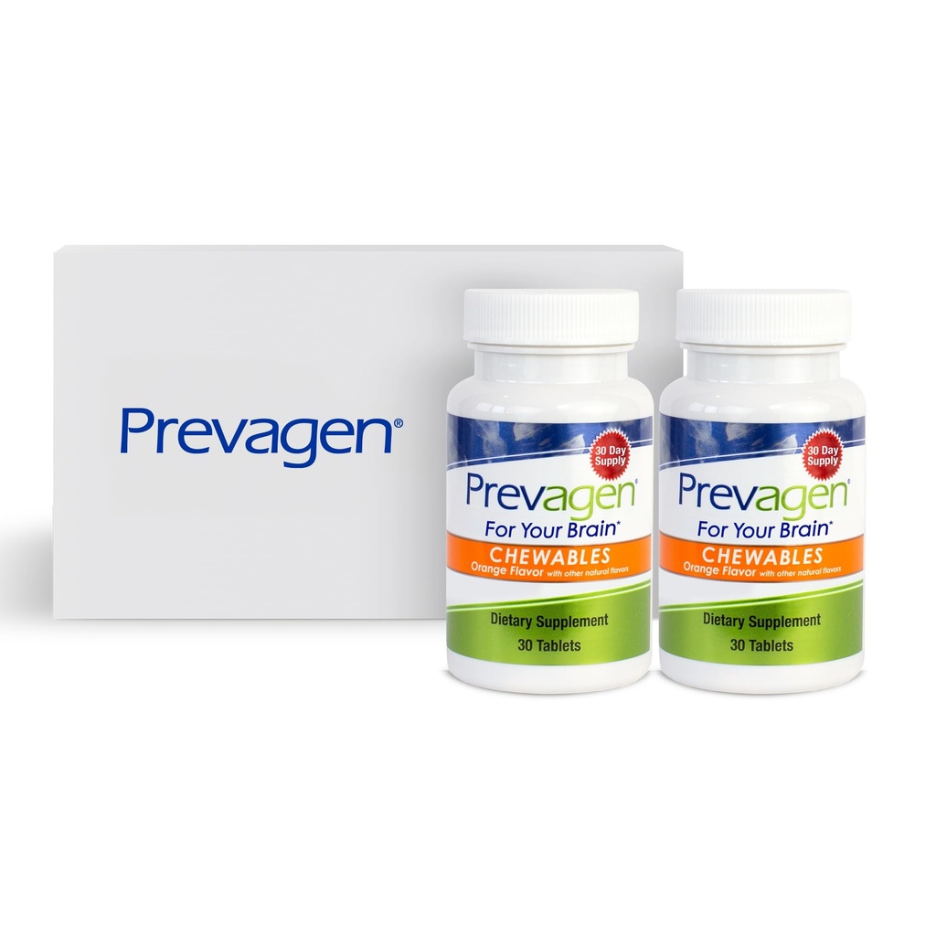 Prevagen Regular Strength Oranje Kauwtabletten - 60 tabletten (2 maanden voorraad) 
