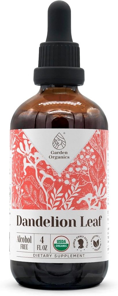 Dandelion Leaf USDA Organic Alcohol-Free Extract 