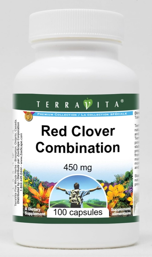 Rode klavercombinatie - 450 mg (100 capsules, ZIN: 511124)
