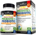 Geavanceerde Prebiotica en Probiotica voor vrouwen en mannen, Immune, Digestieve & Gut Health met L. Reuteri, Inulin Fiber, Digestieve Enzymen, Non-GMO, Glutenvrije, Dairy-Free, 30 Capsules
