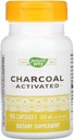 Natures Way Actieve Charcoal Intestinal Cleanser Capsule, 260 mg - 100 per verpakking - 3 verpakkingen per geval.3
