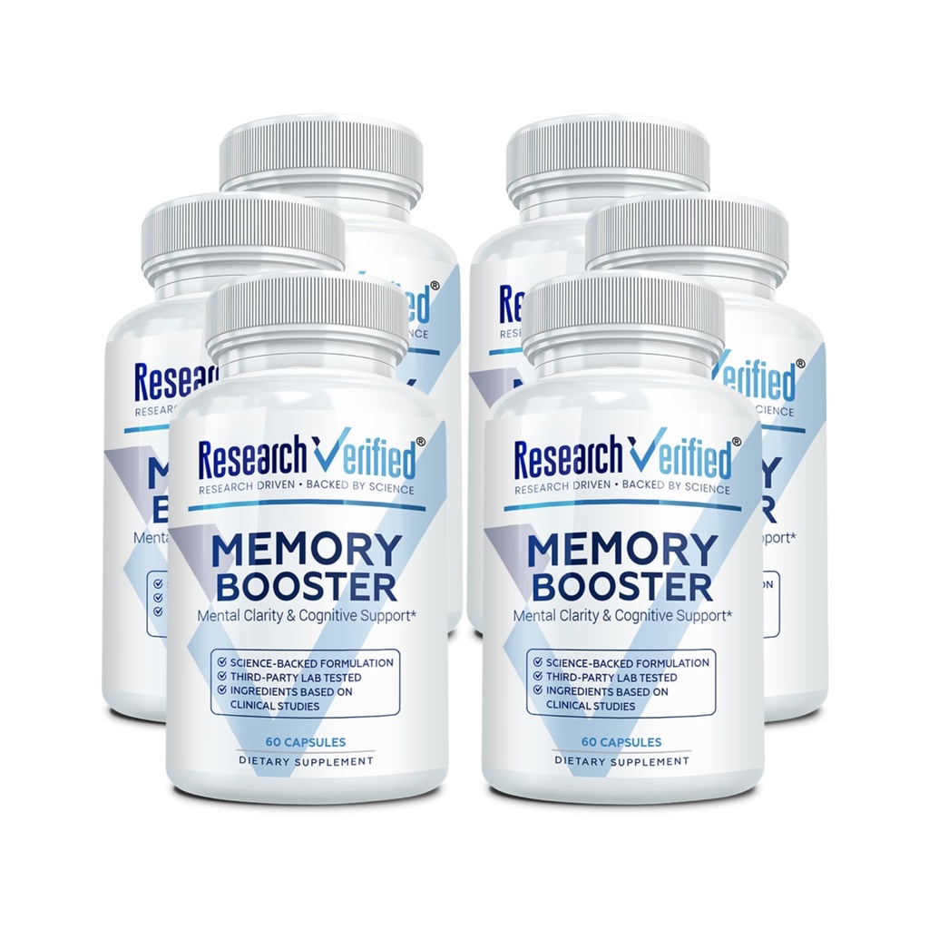 Onderzoek Geverifieerde Geheugen Booster - Nootrope Supplement - Verbeteren cognitie en geheugen - Lion