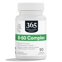365 door Whole Foods Market, Vitamine B-50 Complex, Vegan, 90 Capsules