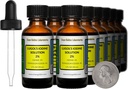 Lugol's Jodium / 2% Oplossing / 12 Oz in Twaalf Amber glazen flessen / Vrije Droppers / VS