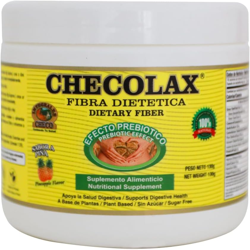 Onze Dieetvezel Verlicht Natuurlijk, Bevordert gewichtsverlies, Detox, Ondersteunt Regularity, Opgeblazen Hulp & Gut Health, Suikervrij, Niet-GMO, Plant-Based - PINEAPPLE smaak (4.5 oz)