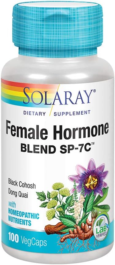 Solaray - Female Hormone Blend Sp-7c Black Cohosh, 100 capsules