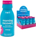 Ochtendherstel, Elektrolyt met Energie, Melkdistel Drank Eigen Formulatie te Hydrateren tijdens het drinken, Zeer Oplosbaar vloeibaar DHM, Niet GGO, Veganistisch, Glutenvrij, Berry, Pak van 12