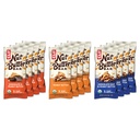 CLIF Nut Butter Bar - Lot de variétés - Barres d'énergie remplies de beurre d'arachide - Non-OGM - USDA Organique - Basé sur les plantes - Faible glycémie - 1,76 oz (12 Nombre)