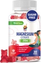 Magnesium Gummies for Kids & Adults - 200mg - Kalm Magnesium Kauwen - Magnesium Citraat Kauwbare Supplement voor Mood & Muscle Support