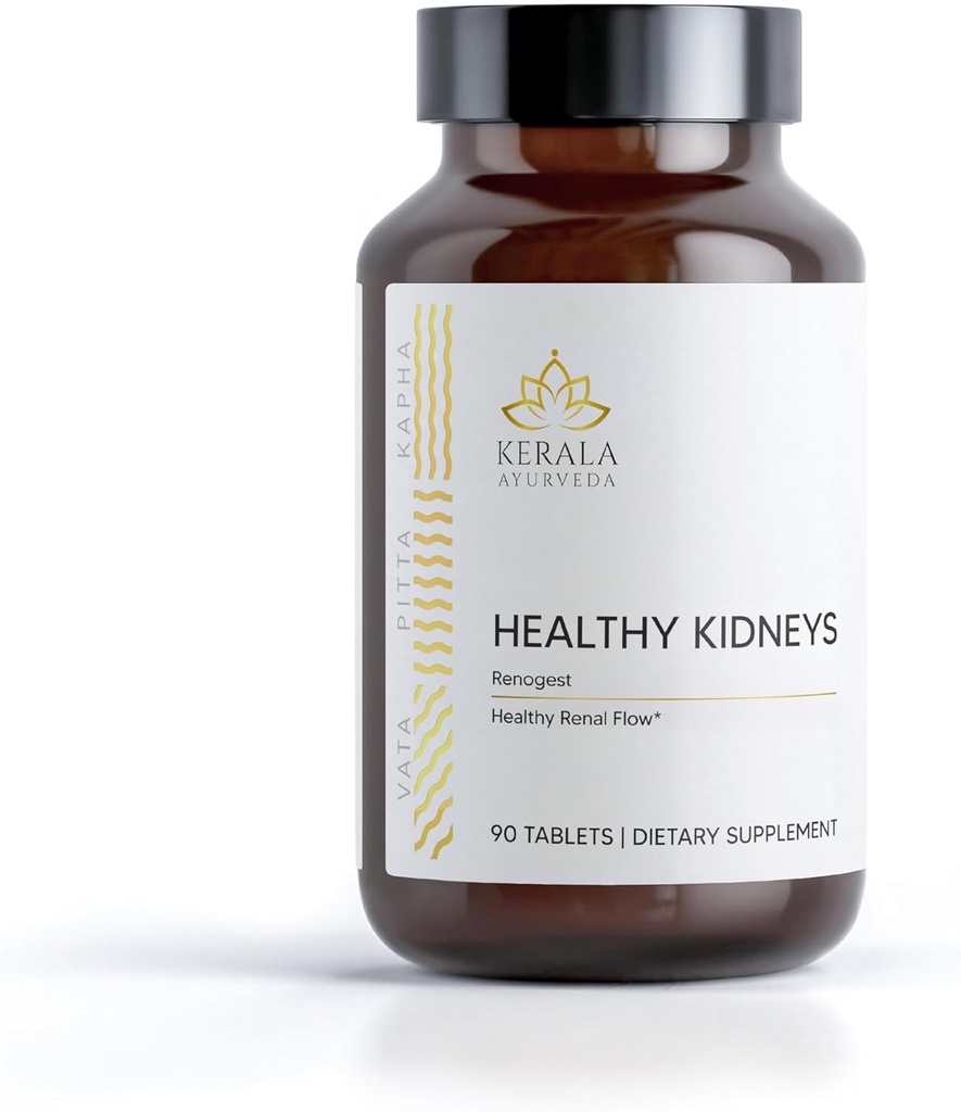 Kerala Ayurveda Gezonde Nieren Herbal Tablets Ondersteuning Normale Nierfunctie en Gezondheid 