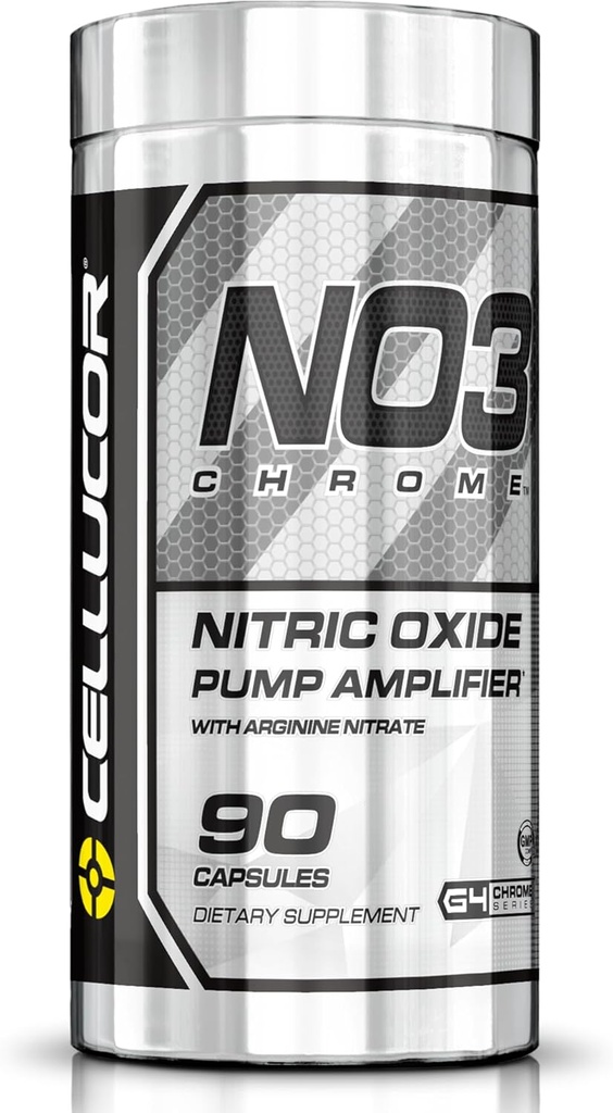 Cellucor NO3 Chrome Nitric Oxide Supplementen met Arginine Nitraat voor Spierpomp & Blood Flow, 90 Capsules, G4