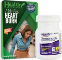 Gezonde Overschot Equate Omeprazol 20mg 14-Dag Cursus van de behandeling en vitale volumes Tips Card Bundle