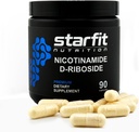 STARFIT - Nicotinamide D-Riboside, Booster NAD+, Energy & Focus Supplement, Cellulaire ondersteuning tegen veroudering, 90 capsules