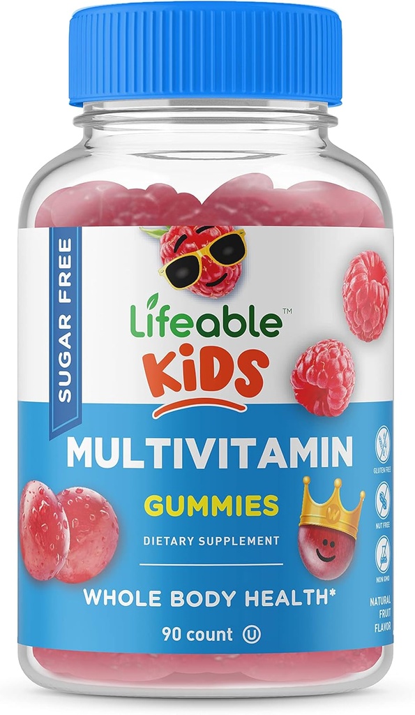 Lifeable Sugar Free Multivitamine voor kinderen 