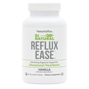 Natures Plus GI Natural Reflux Ease, Vanille - 60 Kauwtabletten - Snelwerkende Digestieve Ondersteuning - Vegetarisch, Glutenvrij - 60 porties
