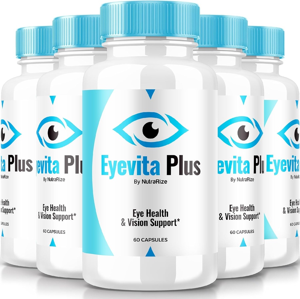 (5 Pack) Eyevita Plus - Un soutien complet pour votre vision, Eyevita Plus Une nutrition des yeux avancée, Vitamines des yeux, toute la formule naturelle de santé des yeux, Eye Vita Plus Multivitamine Avis (300 Capsules)
