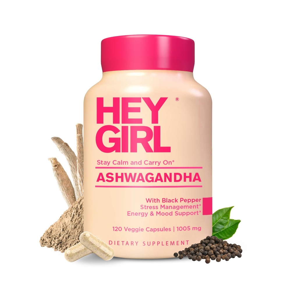 Ashwagandha Capsules 1005mg - Ashwagandha Powder with Organic Black Pepper 
