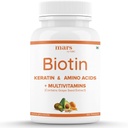 Biotine de la barbe, favorise une croissance plus forte et plus épaisse de la barbe, alimentée par la vitamine A, la vitamine E, la vitamine B7, la kératine et les acides aminés.