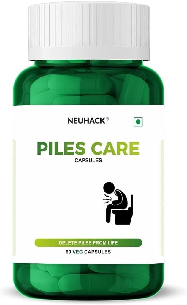 Piles Care Herbal Capsules voor Colon Health- Ayurvedische Piles Supplement 