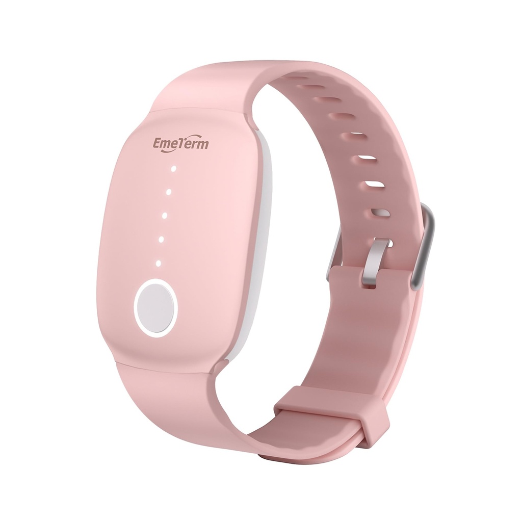 EmeTerm Mode FDA-Claired Relieve Nausea Electrode Stimulateur Matin Maladie Motion Maladie Voyage Vomit Rechargeable Pas de Gel Drogue Bandes sans poignet sans effets secondaires