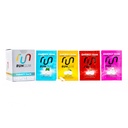 RUN GUM Variety PackEnergy Chewing Gum 50mg Cafeïne Taurine & B-Vitamins Per stuk, 24 stuks (verpakking van 12) Suikervrij, Zero Calorie, Geen Aspartaam, en Glutenvrij
