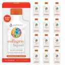 Youtheory Collageen Liquid - 5.000 mg - for Hair Growth, Skin & Nails* - Supports Joint, Bone & Muscle Health* - with Amino Acids - Berry Flavor - 12 Single Serving Packets (12-Day Supply)