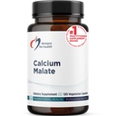 Designs for Health Calcium Malate - 500mg Calcium Malate chelate + Vitamine D (D3) Bone Support Supplement for Women + Men - Non-GMO (120 Capsules)