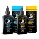 Bossman Beard Oil Jelly Kit (2 Geuren) - Baardgroei Softener, Moisturizer Lotion Gel met natuurlijke ingrediënten - Baard Groeiend Product (Magic & Gold Scents)