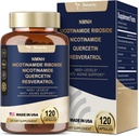 Totaria NMNH (Dihydronicotinamide Mononucleotide), NMNH Supplement w/Niacinamide (Vitamine B3), Ultimate NAD+ Niveau Booster met 500mg NMNH