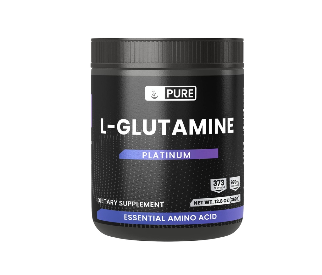 Pure originele ingrediënten L-Glutaminepoeder, (12 oz), natuurlijk Aminozuur, smaakloos, altijd zuiver