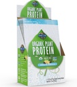 Tuin van het leven Biologische plantaardige proteïne Gladde vanillepoeder - Enkelvoudig serveren pakketten (5-pack) - Veganistisch, graanvrij en glutenvrij plantaardige eiwitten Schudden met 1B CFU Probiotica & Enzymen, 15g Proteïne