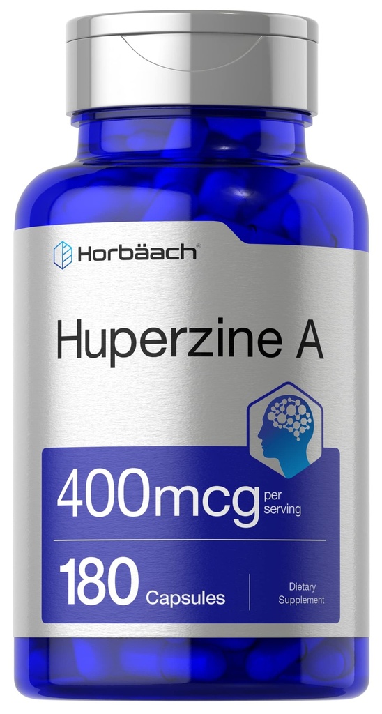 Horbäach Huperzine A 400mg 180 Capsules