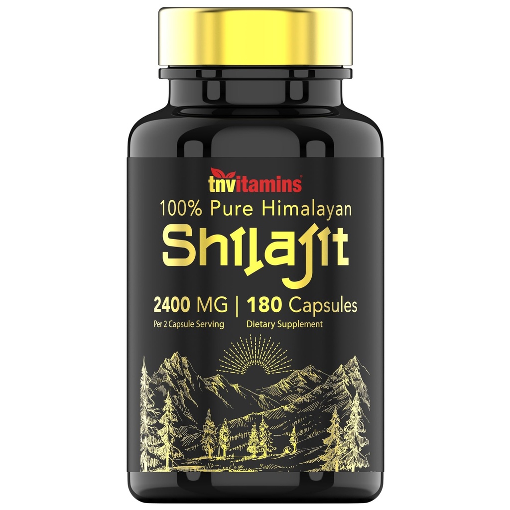 tnvitaminen Shilajit Capsules 2400 MG - 180 Capsules 