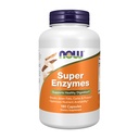 NOW Foods Supplements, Super Enzymes, samengesteld met Bromelain, Ox Bile, Pancrean en Papain,180 Capsules