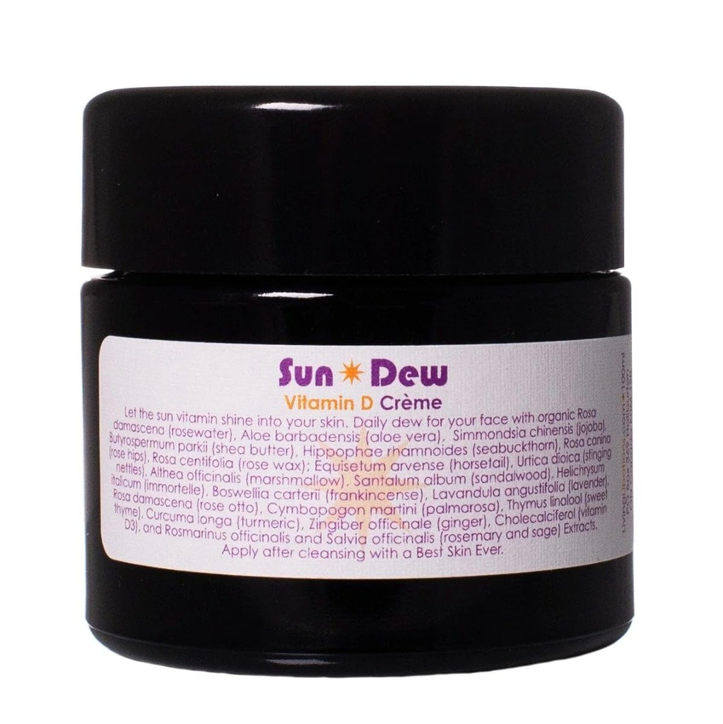 LIVING LIBATIES - Biologische Zon Dauw Transdermale Vitamine D Crème 