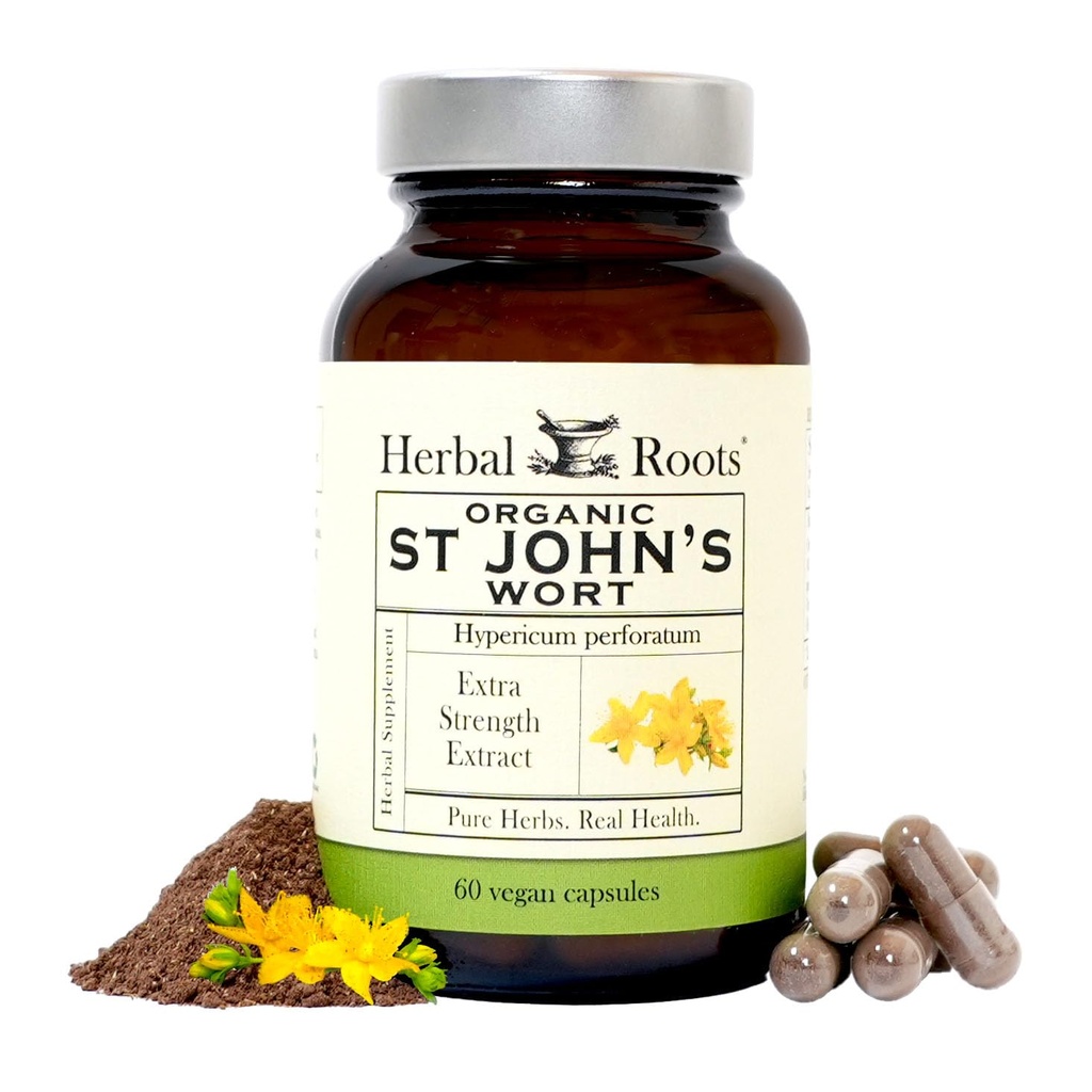 Kruidenwortels St Johns Wort Capsules 