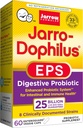 Jarrow Formules Jarro-Dophilus EPS Hogere Potentie, 25 Miljard Cellen Per Veggie Capsules, Ondersteunt Gasto-intestinale Gezondheid, 60 Telling (Cool Ship, Pack of 2)