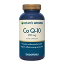Nature's Wonder CoQ10 Supplement - CoQ10 200mg Softgels ter ondersteuning van de gezondheid van het hart, cardiovasculaire functie, en Cellulaire energieproductie, 120 Softgels, 120 Days Supply