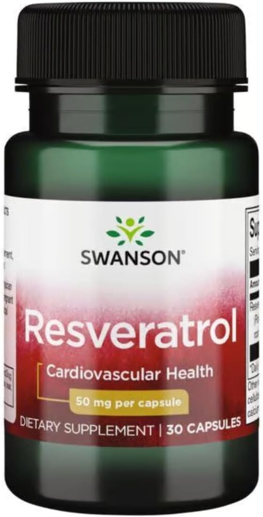 Swanson Resveratrol 50 50 Milligrammen 30 Capsules