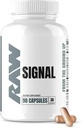 RAW Signal Fadogia Agrestis & Tongkat Ali Supplément, 90 Capsules - Tongkat Ali pour les hommes avec (Extrait de racine de long) et Fadogia Agrestis - Maximiser et stimuler la performance masculine