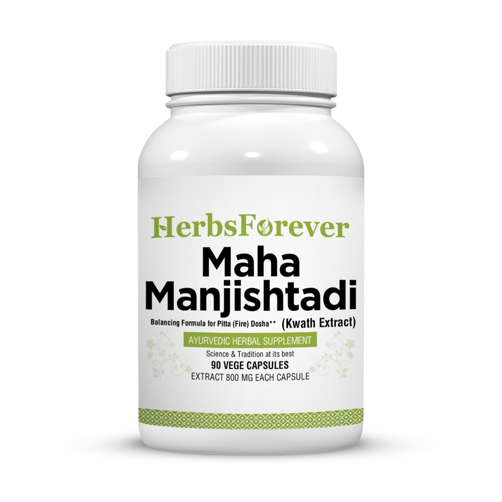 Herbsforever Manjishtadi Kwath Capsules 