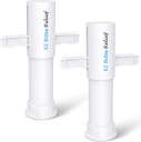 Memine EZ Bites Relief Suction Tool - 2 Pack Bee Sting en Bite Itch Relief Sucker, Venom Extractor voor Saliva/Venom Verwijdering, tijdelijke verlichting van jeuk en zwelling, Kid-Friendly White