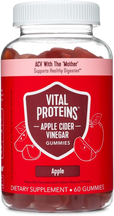 Vitale eiwitten, Gummies Apple Cider Vinegar, 60 Tellen