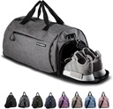 Fitgriff® Fitnesstas voor mannen en vrouwen met schoenen en natte compartiment - Duffle Bag for Travel, Sports, Fitness & workout